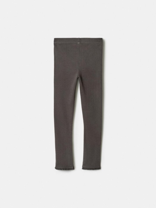 леггинсы с кружевом для девочек от бренда sela вид слева