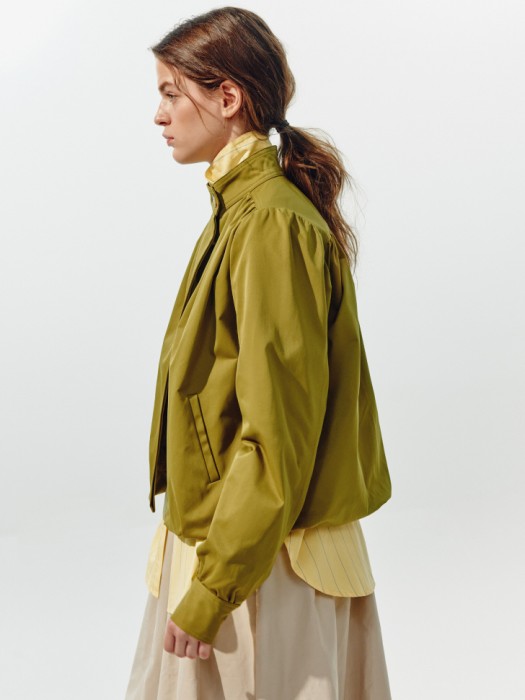 легкая куртка баллон из линейки  young из россии вид сбоку