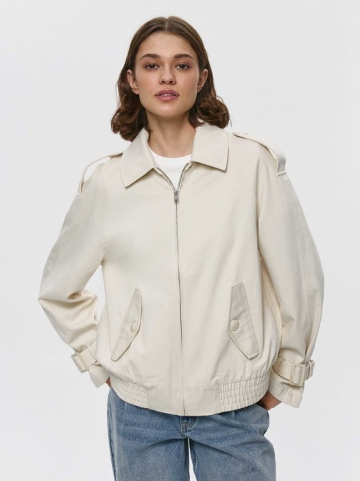 легкая куртка из смесового лиоцелла из россии вид сбоку