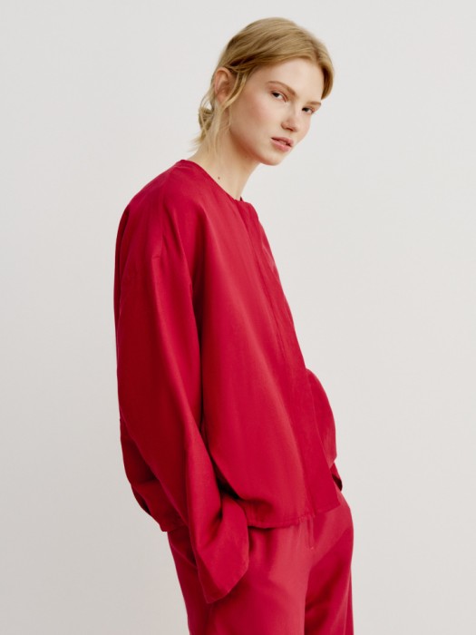 легкая куртка из смесового льна и вискозы по цене 4999 руб вид справа