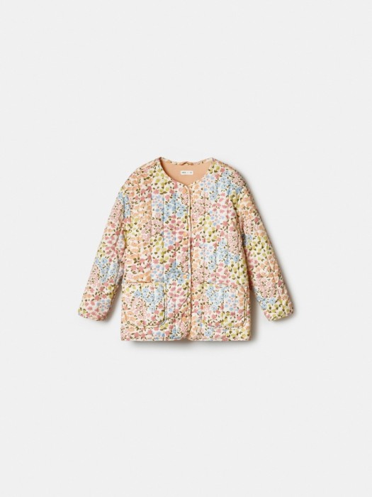 легкая стеганая куртка для девочек по цене 2799 руб вид справа