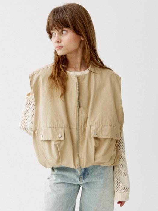 легкий жилет объемного силуэта для девочек 4610517563262 фотография