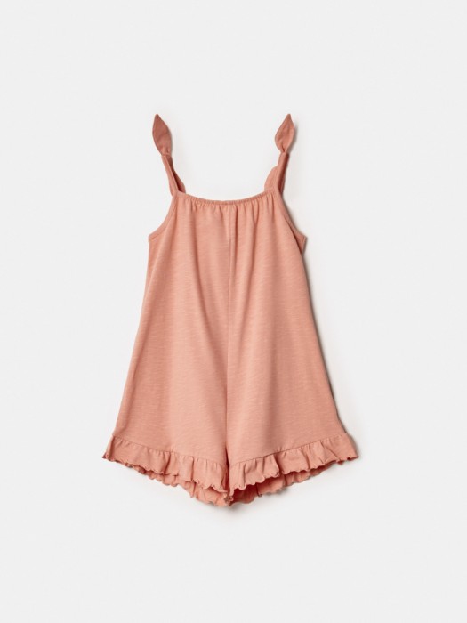 летний трикотажный комбинезон для девочек по цене 1299 руб вид справа