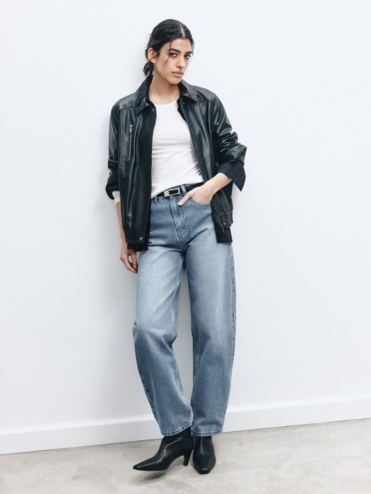 лонгслив из тенселя и шерсти премиум качества от бренда sela вид слева