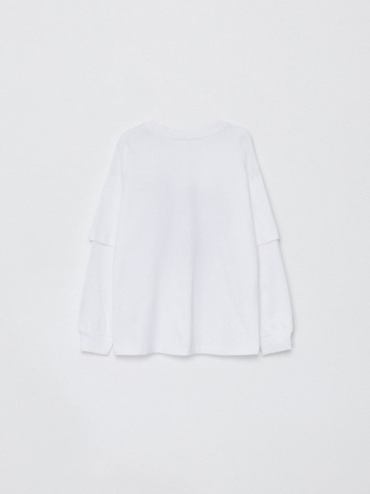 лонгслив оверсайз с принтом детский из россии вид сбоку