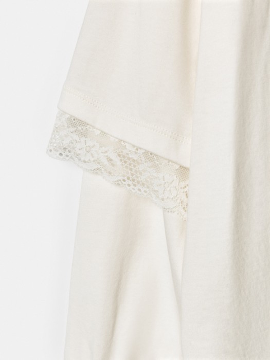 лонгслив оверсайз с принтом для девочек из хлопка спереди