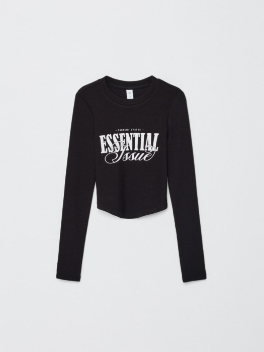 лонгслив с асимметричным подолом для девочек 4610283999555 фотография