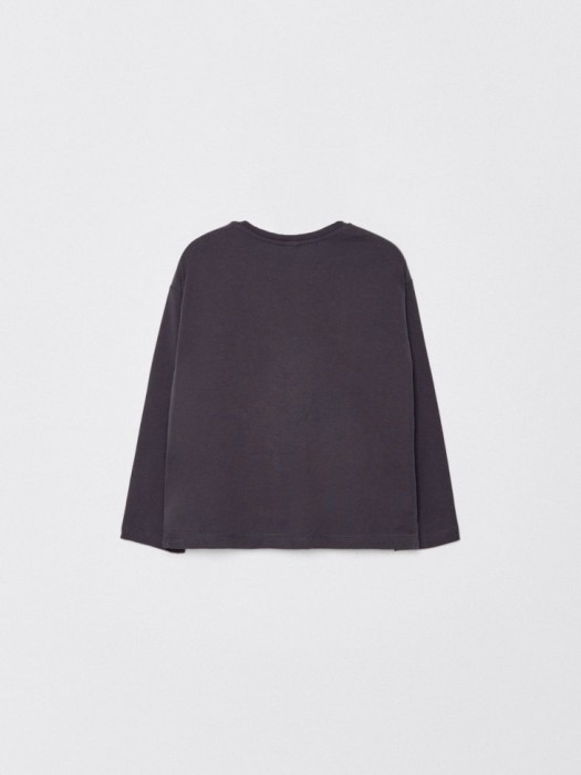 лонгслив с бантиками для девочек по цене 799 руб вид справа