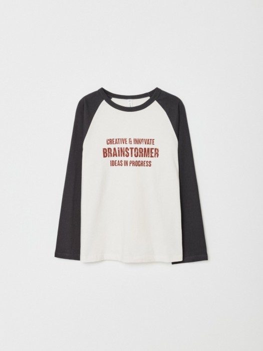 лонгслив с принтом детский по цене 1299 руб вид справа