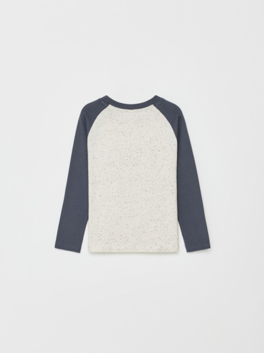 лонгслив с принтом детский от бренда sela вид слева