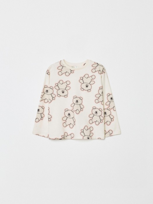 лонгслив с принтом для девочек 4610517162397 фотография