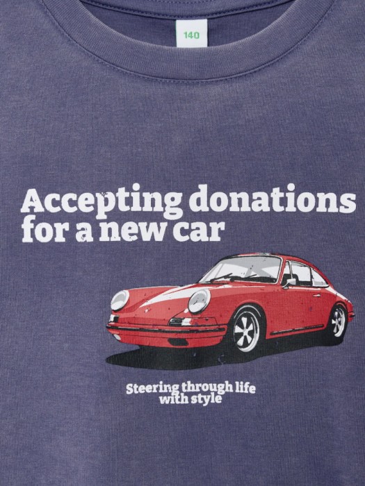 лонгслив с принтом для девочек по цене 599 руб вид справа