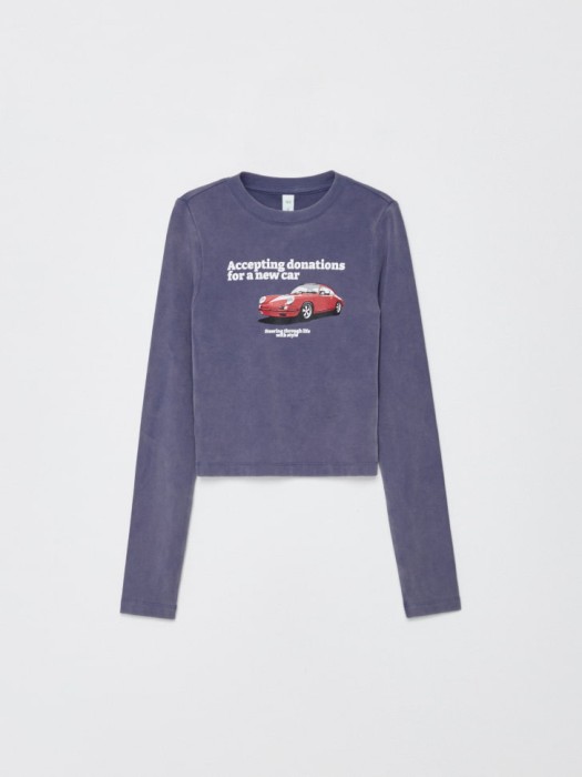 лонгслив с принтом для девочек из россии вид сбоку