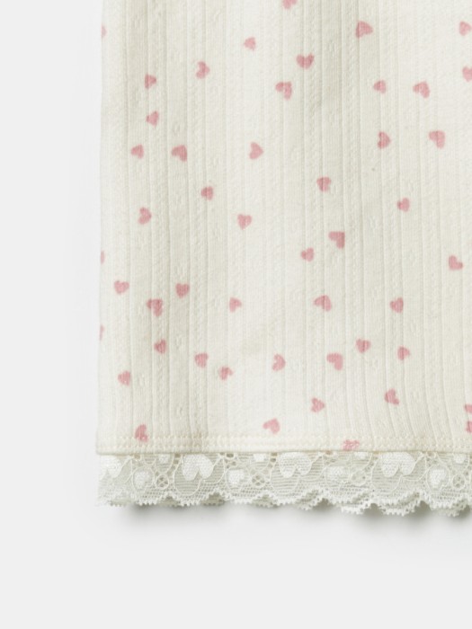 майка из ажурного трикотажа для девочек из трикотажа спереди