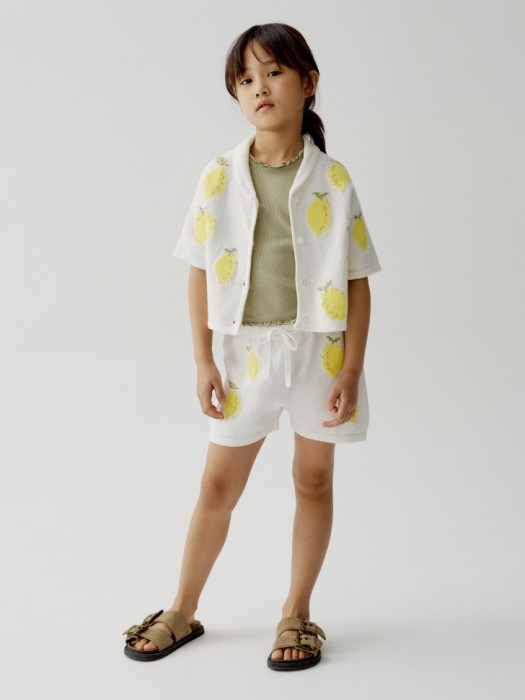 майка с оборками для девочек от бренда sela вид слева