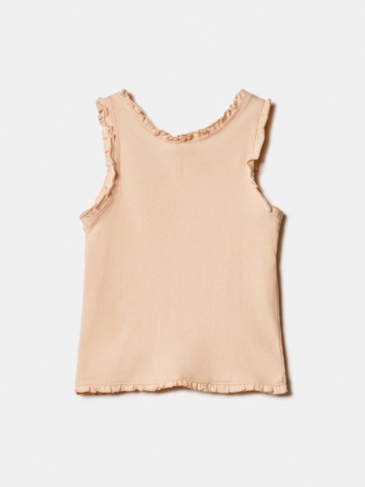 майка с оборками для девочек из россии вид сбоку