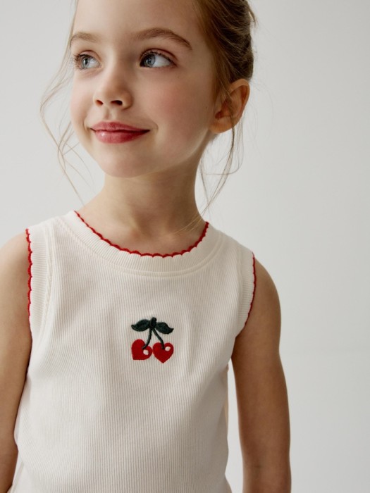 майка в рубчик с вышивкой для девочек 4610517720917 фотография