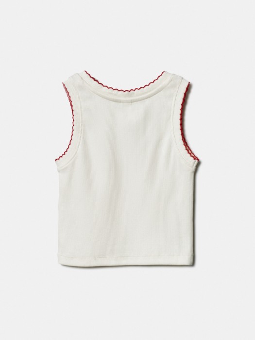 майка в рубчик с вышивкой для девочек из россии вид сбоку