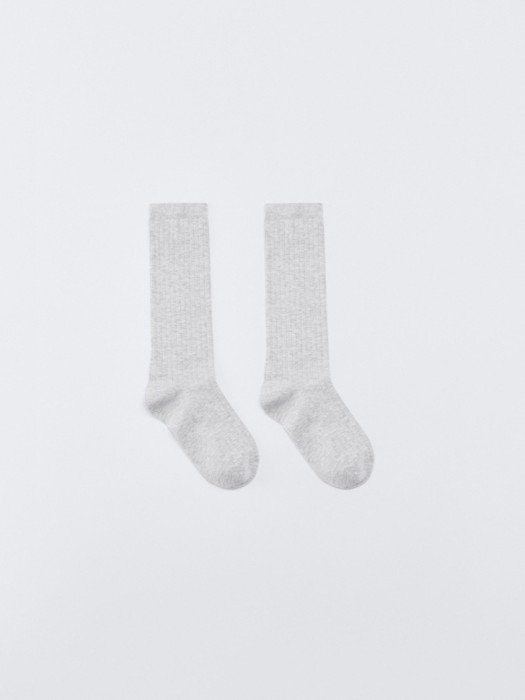 меланжевые длинные носки 4610517416759 фотография