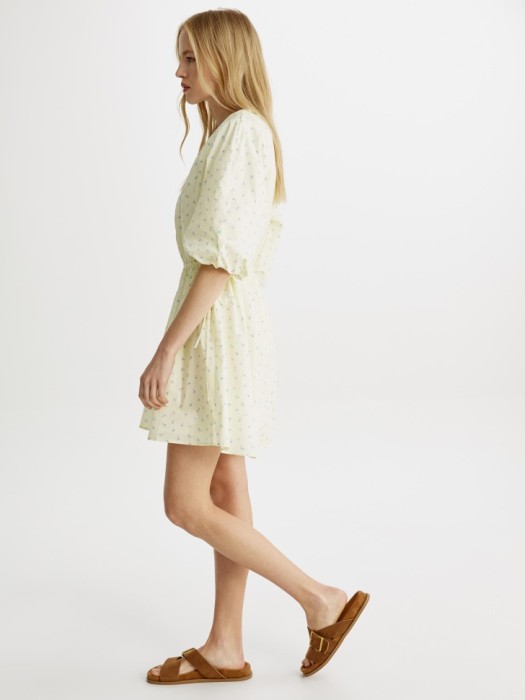 мини-платье из хлопка по цене 3999 руб вид справа