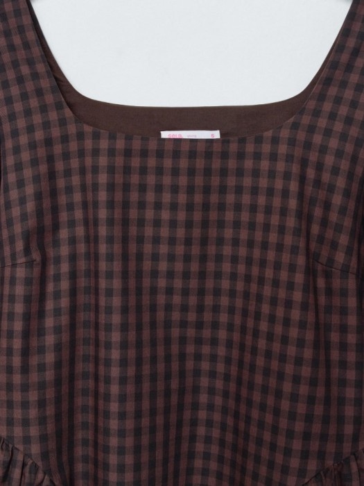 мини платье из линейки  young универсального стиля с лицевой стороны