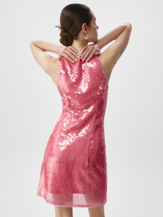 мини платье с пайетками по цене 1299 руб вид справа