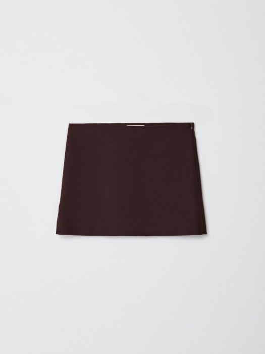 мини юбка из линейки  young из хлопка спереди