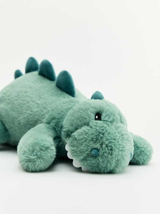 мягкая игрушка «динозавр» для детей от бренда sela вид слева