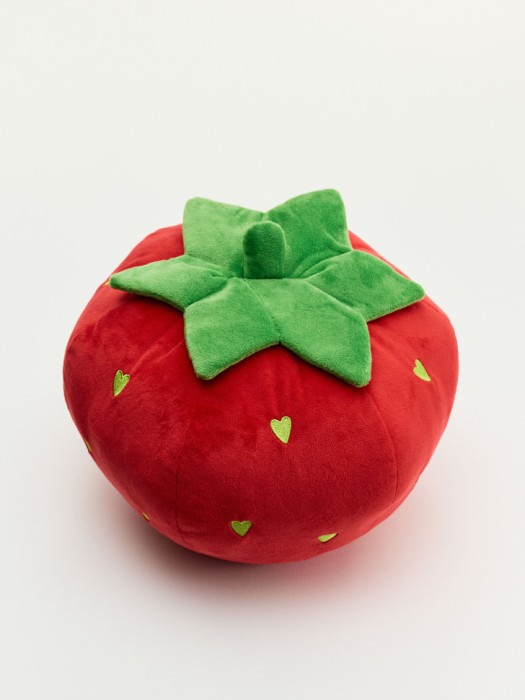 мягкая игрушка «клубника» для детей от бренда sela вид слева