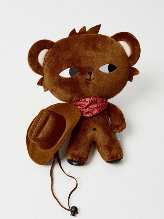 мягкая игрушка «вигге» ковбой для детей от бренда sela вид слева