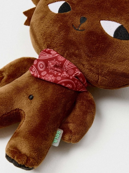 мягкая игрушка «вигге» ковбой для детей из россии вид сбоку