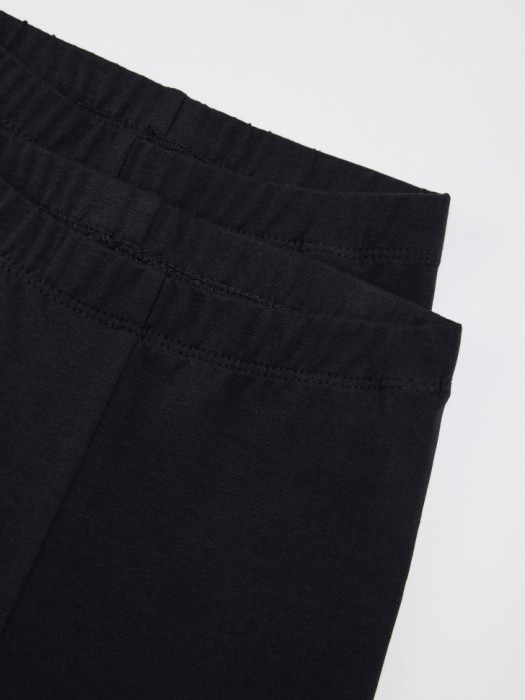 набор базовых леггинсов для девочек, 2 шт. от бренда sela вид слева