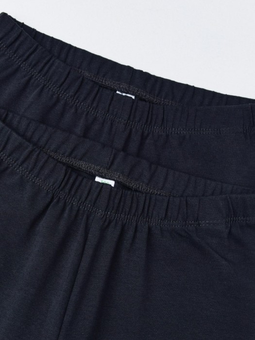 набор базовых леггинсов для девочек, 2 шт. от бренда sela вид слева