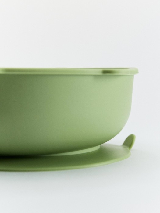 набор детской силиконовой посуды для кормления из проверенных материалов спереди