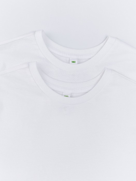 набор из 2 базовых футболок детских от бренда sela вид слева