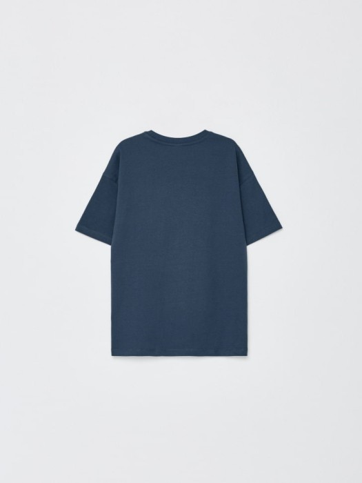 набор из 2 базовых футболок детских универсального стиля с лицевой стороны