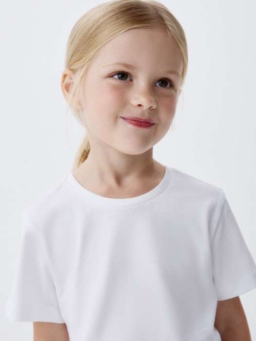 набор из 2 базовых футболок детских из россии вид сбоку