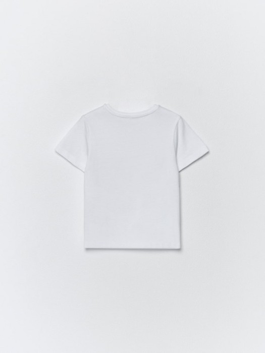 набор из 2 базовых футболок детских из хлопка спереди