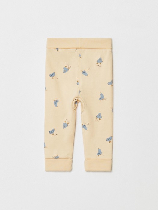 набор из 2 брюк для малышей из хлопка спереди