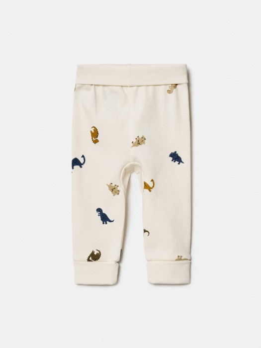 набор из 2 брюк для малышей из хлопка спереди