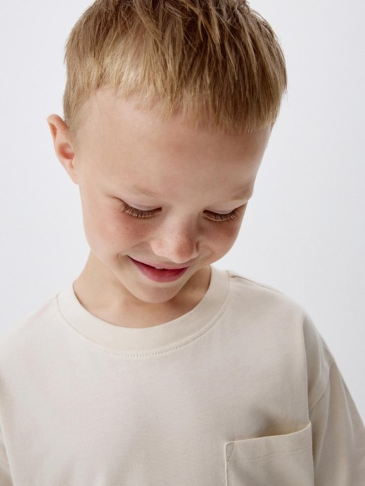 набор из 2 детских футболок из хлопка спереди