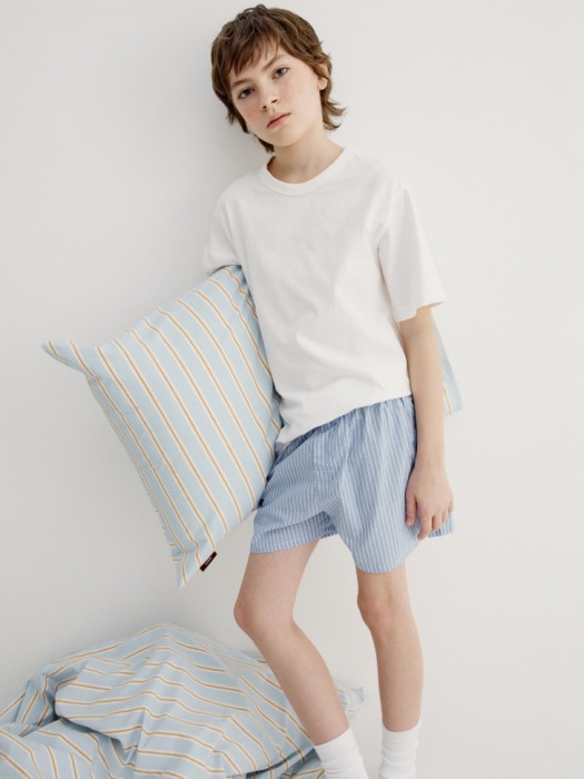 набор из 2 домашних шорт для мальчиков от бренда sela вид слева