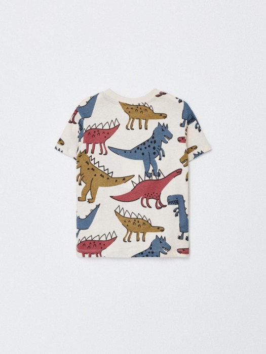 набор из 2 футболок для мальчиков из хлопка спереди