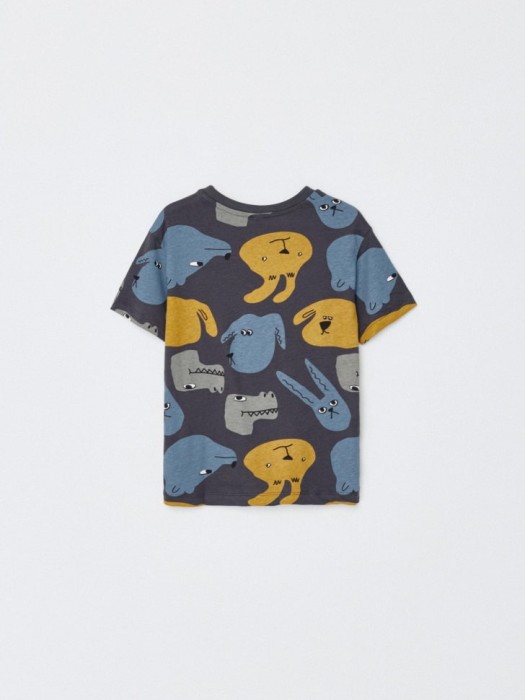 набор из 2 футболок для мальчиков из хлопка спереди