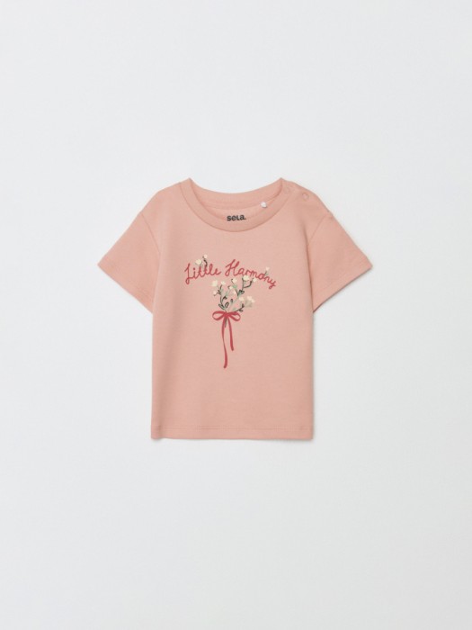 набор из 2 футболок для малышей из россии вид сбоку