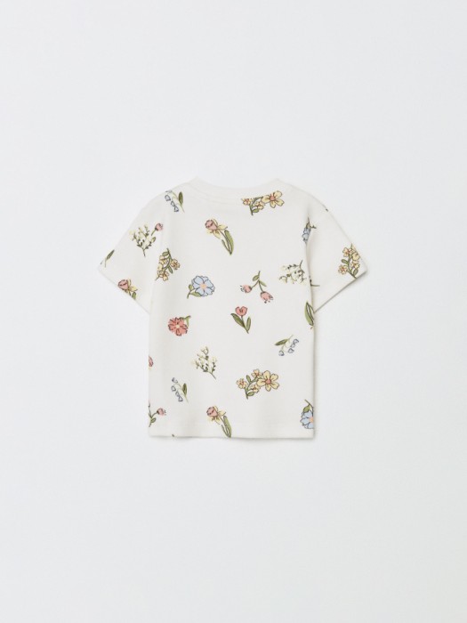 набор из 2 футболок для малышей из трикотажа спереди