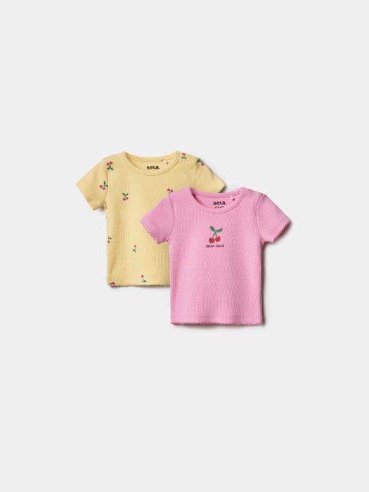 набор из 2 футболок для малышей 4610517730206 фотография