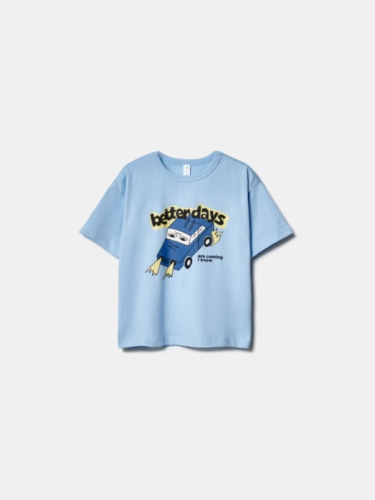 набор из 2 футболок с принтом для мальчиков по цене 1299 руб вид справа