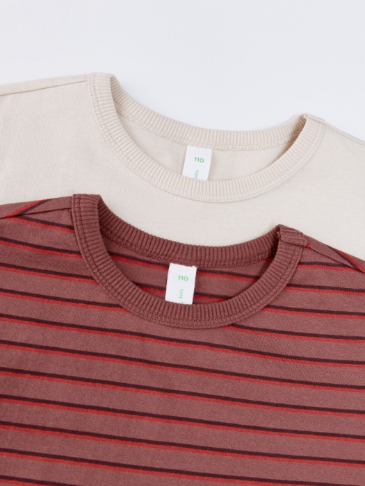 набор из 2 лонгсливов детских от бренда sela вид слева