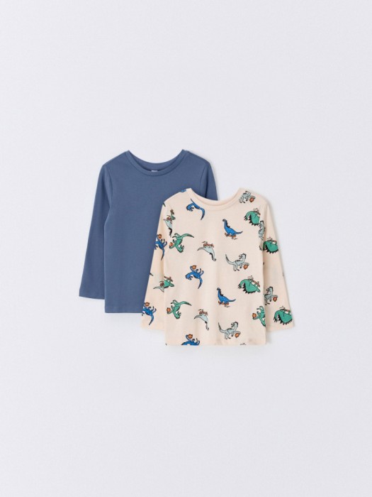 набор из 2 лонгсливов для мальчиков 4610283612058 фотография